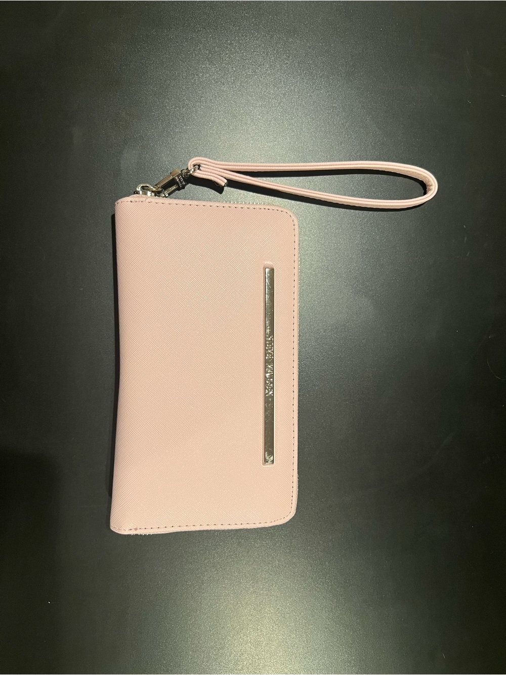 Steve Madden Blush Pink Zip Wristlet Wallet